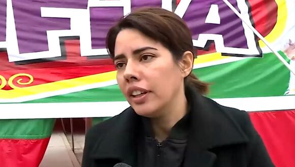 María Victoria Santana, actriz cómica conocida como 'La pánfila', denunció el robo de equipos valorizados en S/8 mil de su circo ubicado en Villa El Salvador (Foto: Canal N / Captura de video)