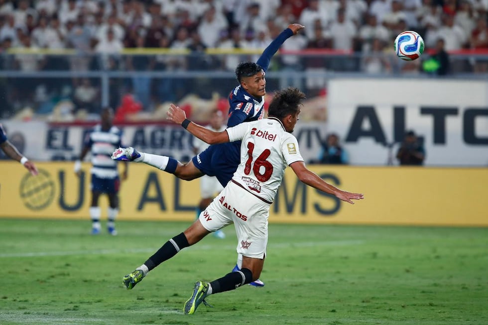 Universitario derrota a Alianza Lima. (Foto: Fernando Sangama / @photo.gec)