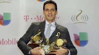 Marc Anthony fue el gran ganador de los premios Lo Nuestro