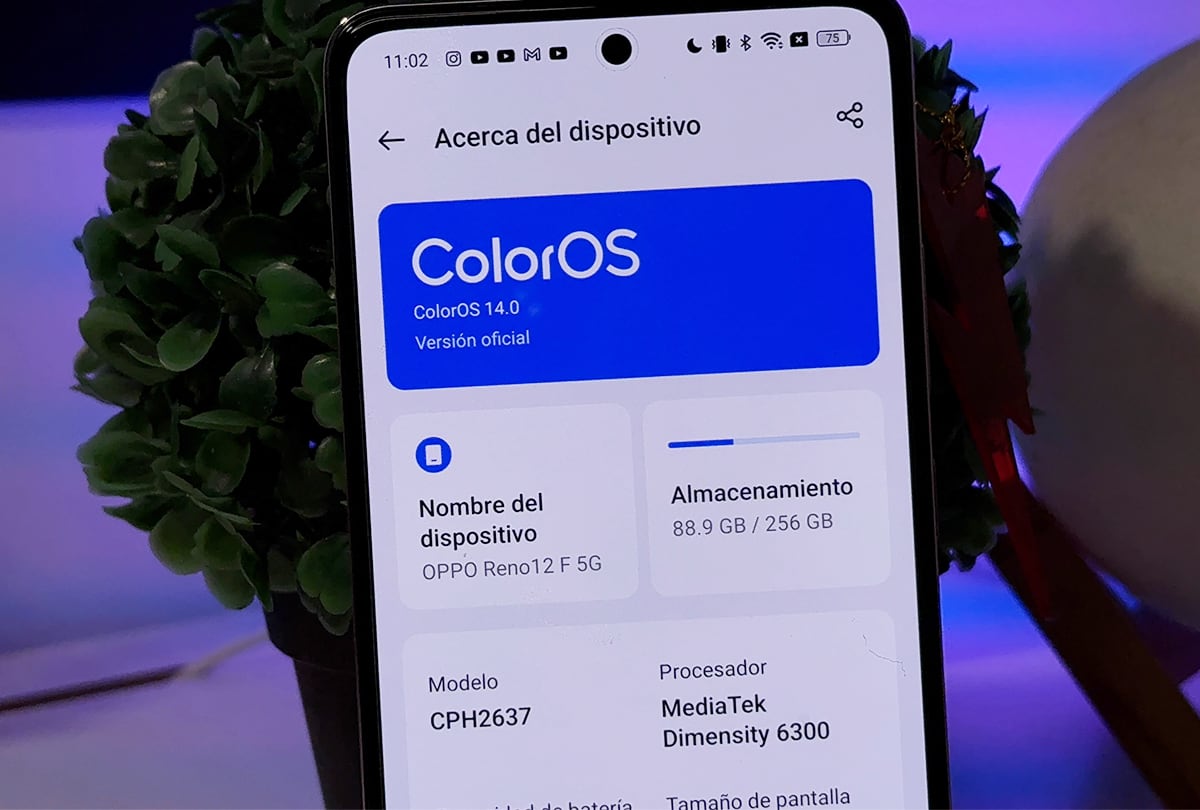 El terminal tiene 8 GB de RAM, los cuales se pueden expandir a más de 8 GB, y 256 GB de almacenamiento interno. (Foto: Mag)