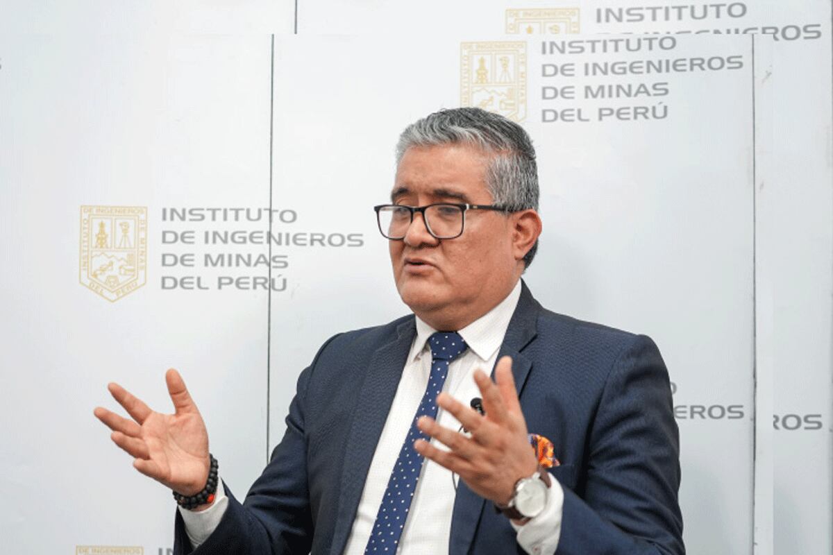 Juan Carlos, titular del Ministerio del Ambiente. FOTO: GEC.