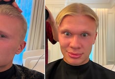 ¡Radical! Erling Haaland cambió de ‘look’ previo al debut en la Premier League con Manchester City