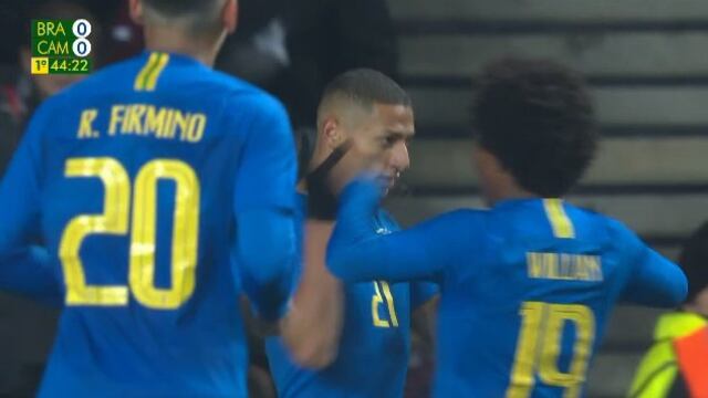 Brasil vs. Camerún: Richarlison marcó el 1-0 con este tremendo cabezazo | VIDEO