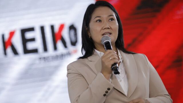 Keiko Fujimori: “Queremos que se haga un conteo de votos hasta el final”