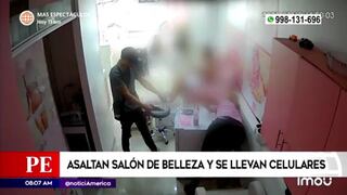 La Molina: delincuente golpea y asalta salón de belleza en menos de 30 segundos | VIDEO