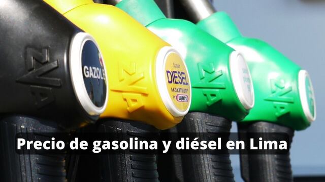 Consulta los precios de la gasolina y diésel hoy en todo el Perú