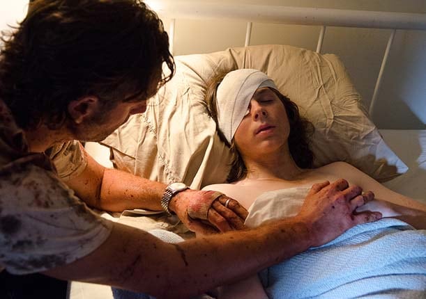 Andrew Lincoln es Rick y Chandler Riggs es Carl en \'The Walking Dead\' (Foto: AMC)
