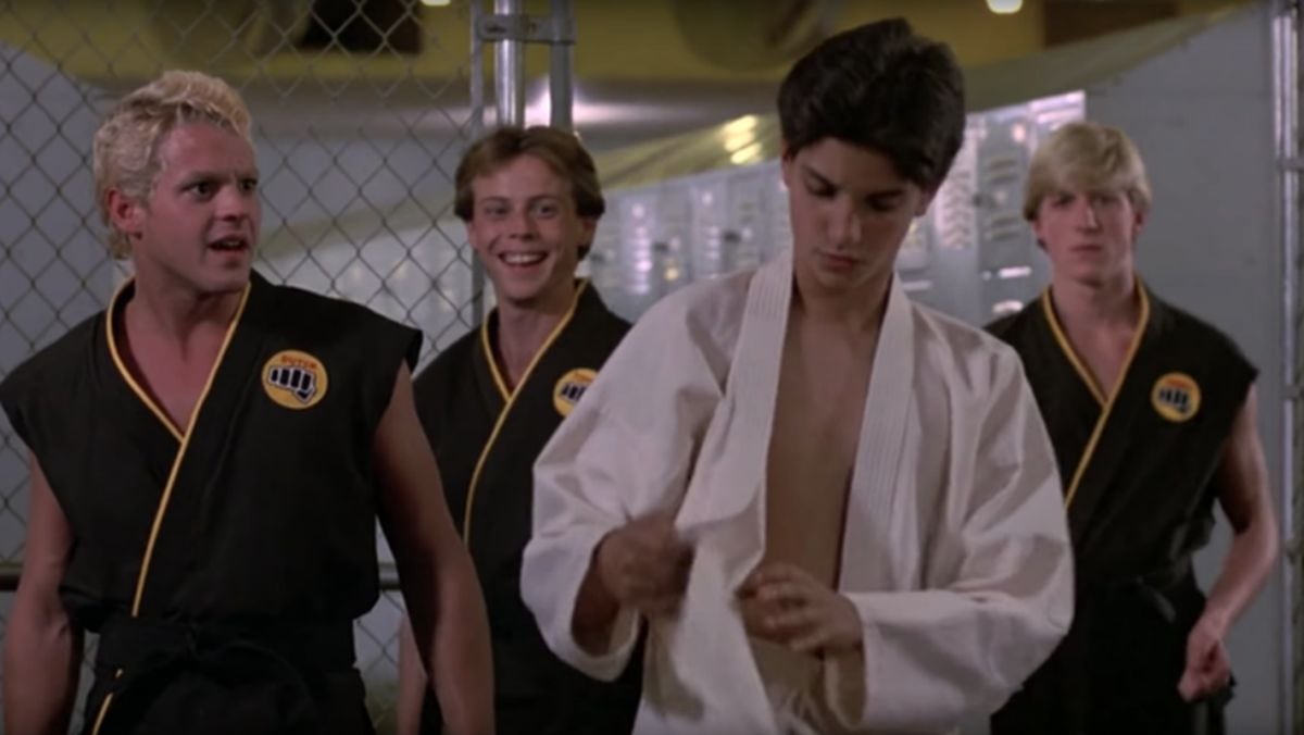 Ante las provocaciones y hostigamiento del grupo liderado por Johnny Lawrence, Daniel reaccionaba (Foto: Sony Pictures Home Entertainment)