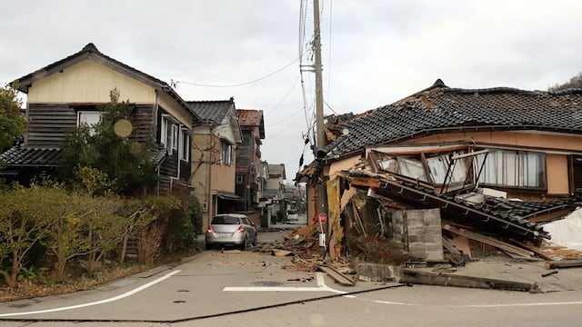 Los daños que causó el terremoto de magnitud 7,6 que azotó Japón este 1 de enero | FOTOS