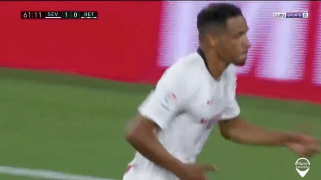 Sevilla vs. Betis: espectacular taco de Ocampos para el 2-0 convertido por Fernando | VIDEO