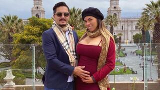 Aída Martínez se convirtió en madre por primera vez