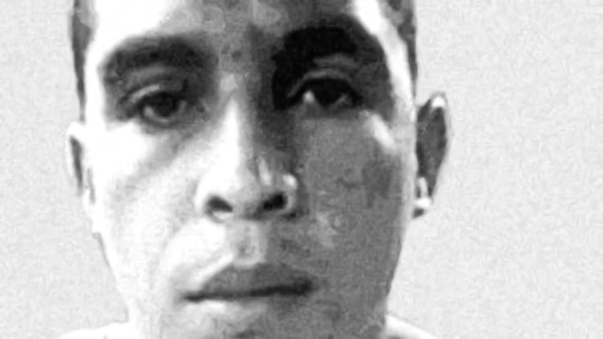 Fotografía cedida por el Gobierno de Venezuela que muestra la ficha de captura de Héctor Rusthenford Guerrero Flores, conocido como 'Niño Guerrero' líder de la organización criminal transnacional Tren de Aragua. (EFE).