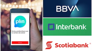 Clientes del BBVA, Interbank y Scotiabank podrán transferir dinero gratis entre bancos