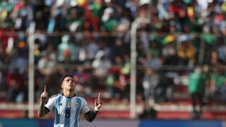 Argentina goleó a Bolivia en La Paz | RESUMEN Y GOLES