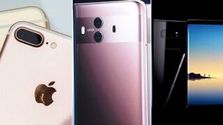 Huawei Mate 10, iPhone 8 Plus o Galaxy Note 8: ¿Cuál es mejor?