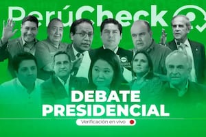PerúCheck: Falsedades en medio de pullazos durante quinto debate presidencial