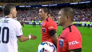 Copa América: la razón por la que Kevin Ortega no saludó a Christian Pulisic | VIDEO
