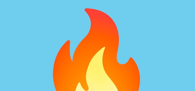 Te explico qué significa el emoji del fuego en WhatsApp en 1 minuto