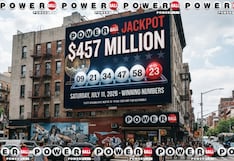 Números ganadores del Powerball, 12/07/2026: mira los resultados del sorteo jackpot de la lotería con premio mayor de 457 millones de dólares