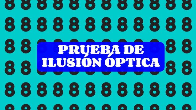 Solo las personas con vista de halcón encuentran el número 3 en 6 segundos