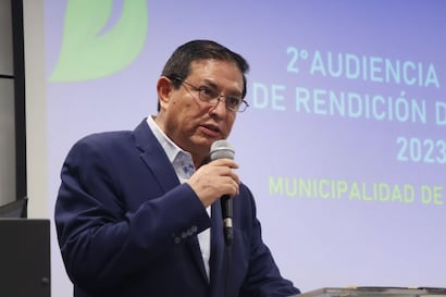 Rubén Cano, alcalde de La Victoria, estaría implicado en extorsiones contra comerciantes de Gamarra. (Foto: Andina)
