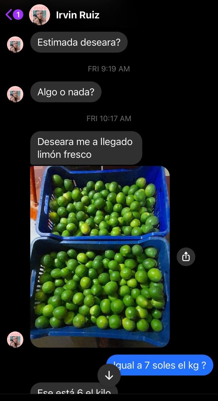 El presunto comerciante ofreció sus productos a la mujer por medio de Facebook.