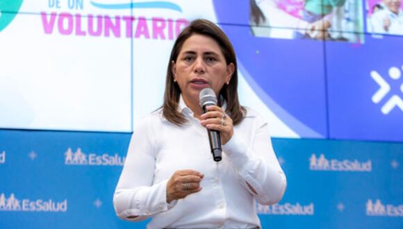 Rosa Gutiérrez fue destituida del cargo de presidenta ejecutiva de Essalud a través de una resolución suprema | Foto: Essalud / Archivo