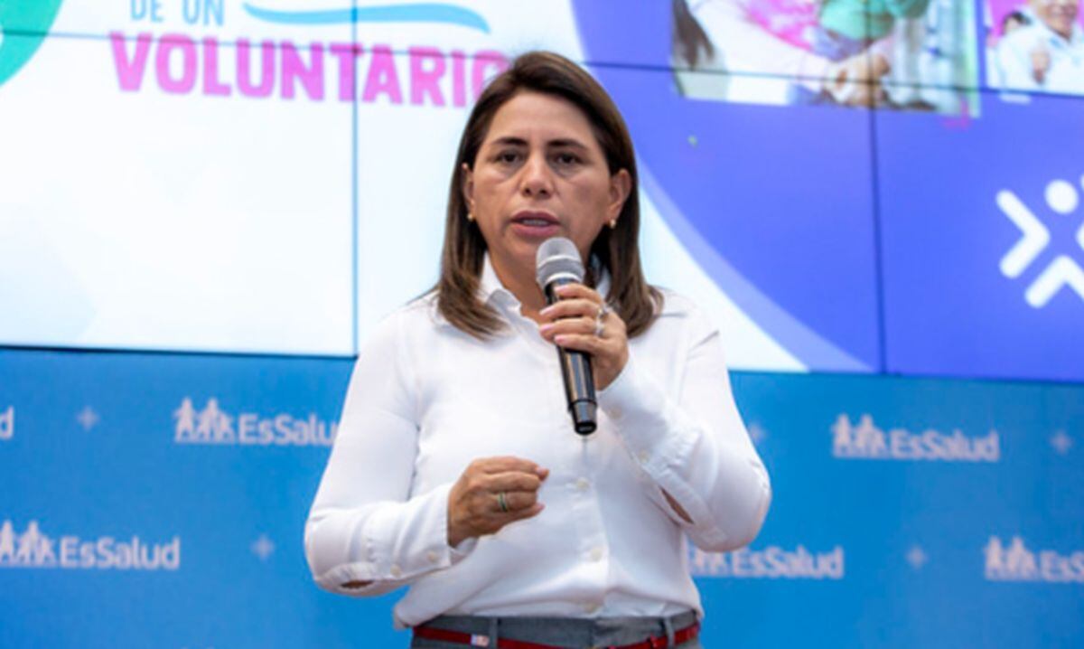 Rosa Gutiérrez fue destituida del cargo de presidenta ejecutiva de Essalud a través de una resolución suprema | Foto: Essalud / Archivo