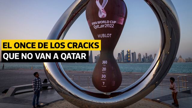 El increíble once de los cracks que no estarán en Qatar 2022 | VIDEO