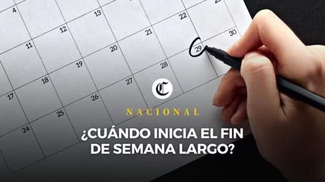 Feriado largo: el viernes 30 de junio es día no laborable para el sector público en Perú