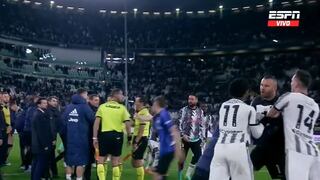 Revelan intento de agresión de Cuadrado a Handanovic tras el Juventus vs. Inter | VIDEO