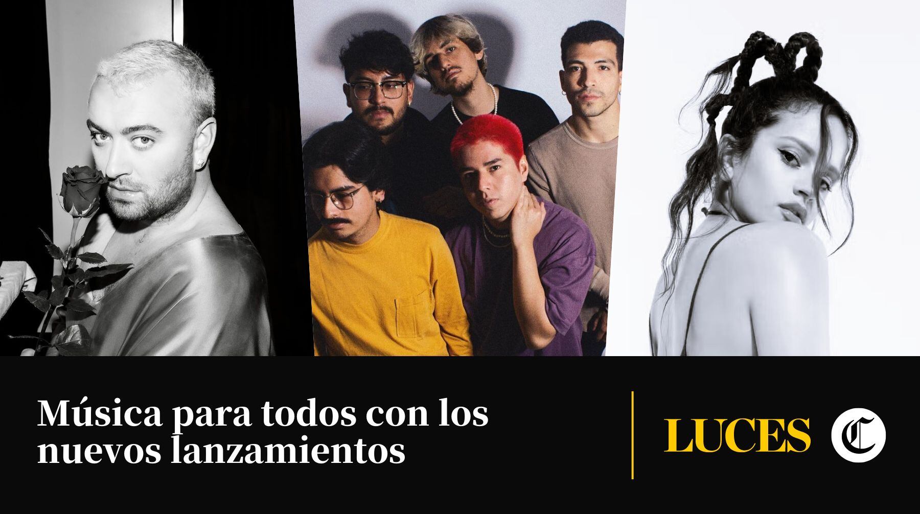 Sam Smith, Los niños vudú y Rosalía están entre los artistas con lanzamientos musicales entre el 8 y 14 de junio