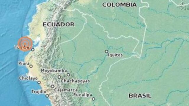 Sismo de 5,1 grados sacudió Piura y Tumbes esta madrugada