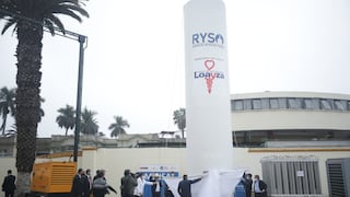 COVID-19: presidente inaugura planta criogénica de oxígeno medicinal en hospital Arzobispo Loayza