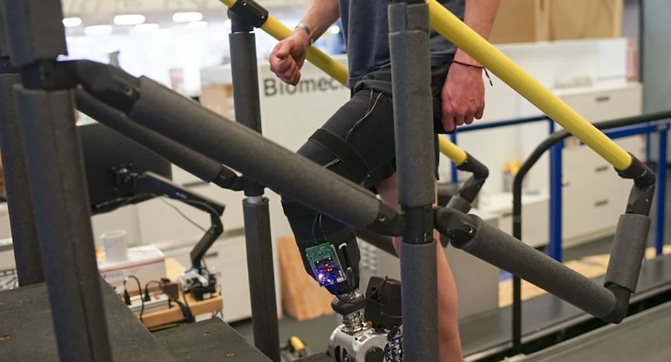 Amputees can walk faster and more naturally with bionic leg and new neuroprosthetic interface