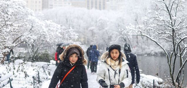 Frente frío impacta Estados Unidos: el mapa de las ciudades afectadas con bajas temperaturas este 8 y 9 de noviembre