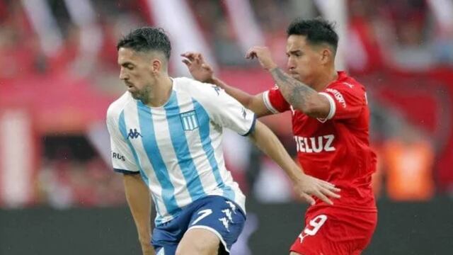 Racing venció a Independiente en el Clásico de Avellaneda | RESUMEN Y GOL