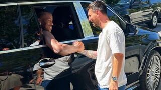 El esperado encuentro entre Lionel Messi y Jimmy Butler en una calle de Miami