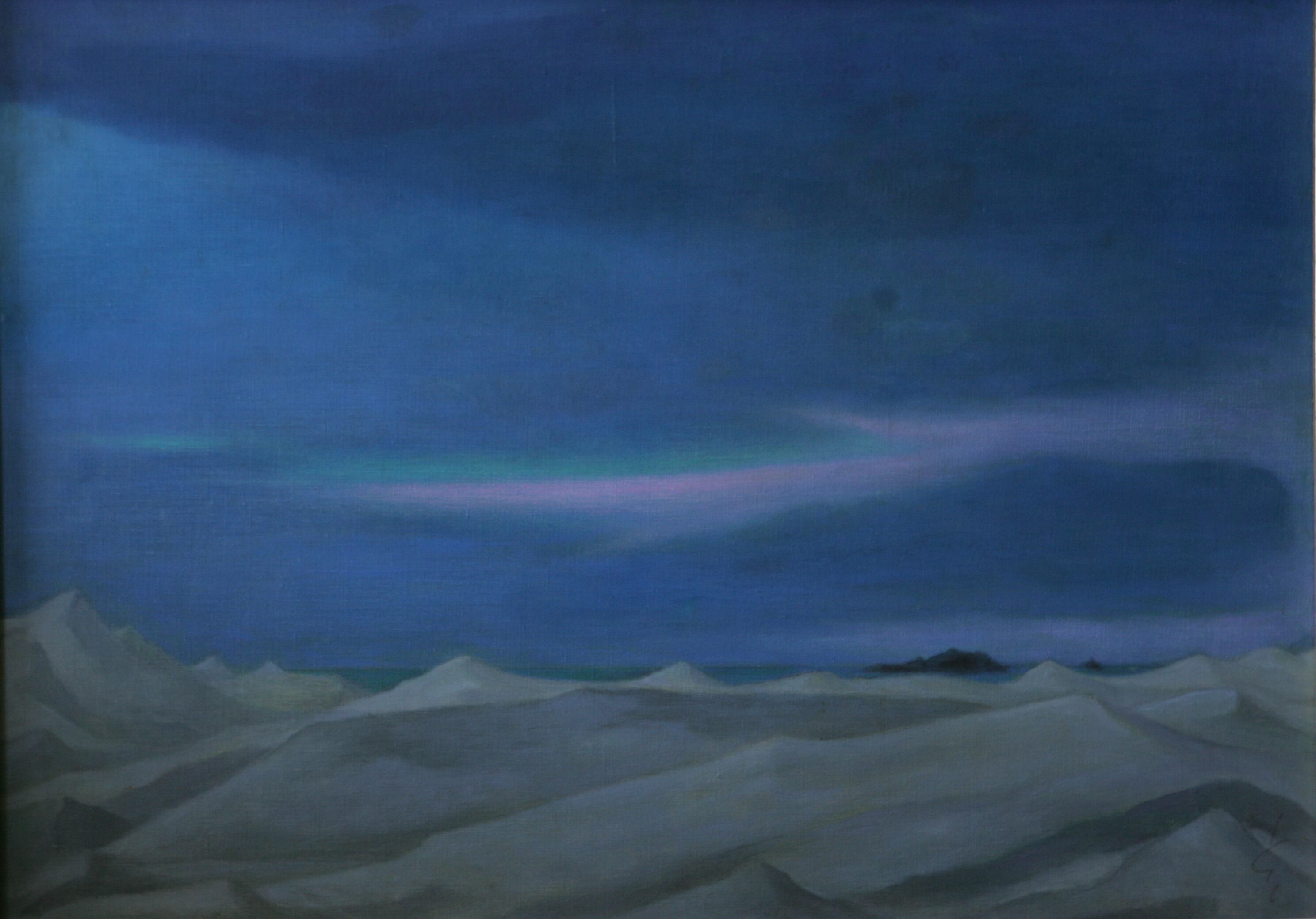 La costa peruana fue un tema de interés en el arte de Luza.