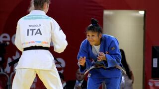 JJ.OO. de la Juventud: peruanaNoemí Huayhuameza ganó medalla de bronce por equipos en judo
