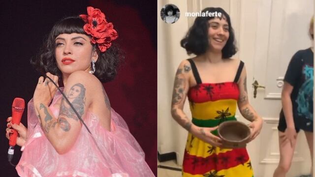 Mon Laferte practica “perreo” para presentación en Viña del Mar 2020