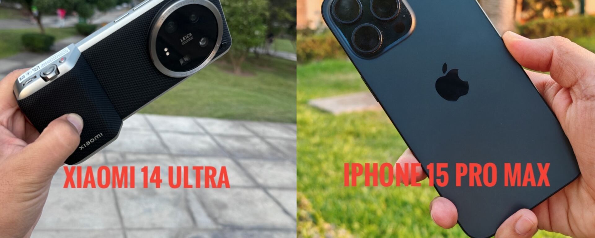 iPhone 15 Pro Max vs. Xiaomi 14 Ultra: comparamos las cámaras de dos de los mejores celulares del mercado 