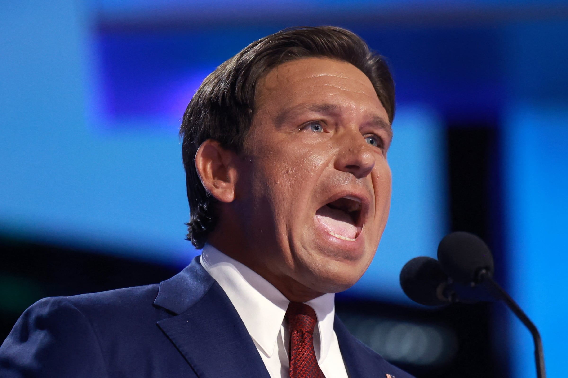 Ron DeSantis firmó la orden ejecutiva el pasado 20 de julio (Foto: AFP)