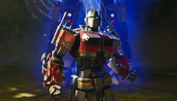 La 'skin' de Optimus Prime llega con la nueva temporada de Fortnite.
