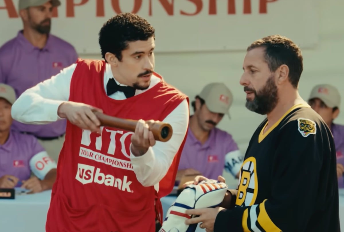 Bad Bunny en la película "Happy Gilmore" (Foto: Netflix)