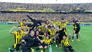 Peñarol campeón de la liga uruguaya tras vencer en los último minutos a Sud América