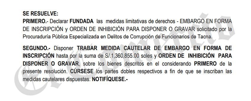 Resolución judicial