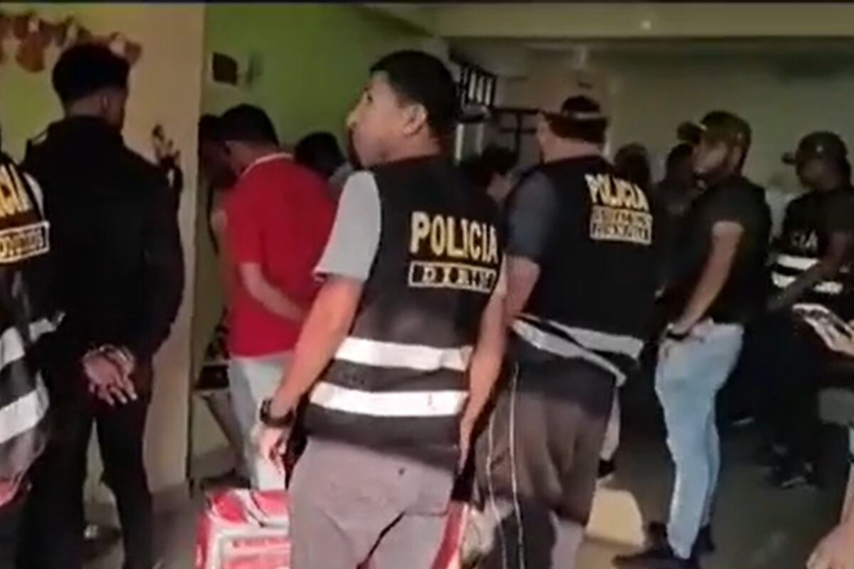 Ciudadanos extranjeros son acusados de pertener a una banda delincuencial. (Foto: Captura/Canal N)