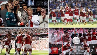 Arsenal ganó la Community Shield: la felicidad 'Gunner' tras vencer al Chelsea
