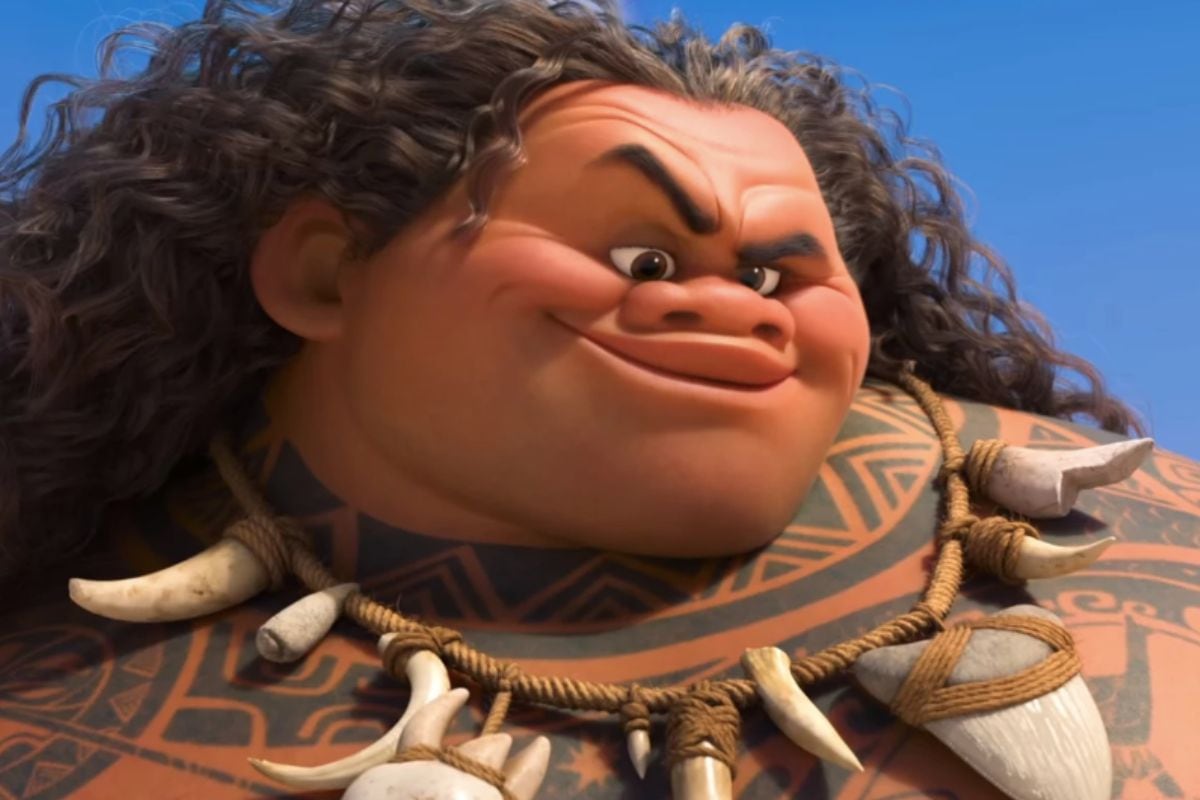 Dwayne Johnson hacía la voz de Maui, el semidiós que puede cambiar de forma y ayuda a Moana a completar su misión (Foto: Walt Disney Studios Motion Pictures)